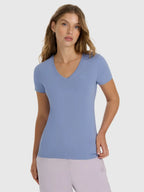 Camiseta Sportstyle slim - Azul | 4F