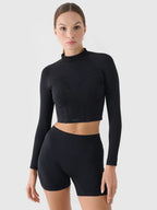 Camiseta Manga Longa FNK Training - Preta | 4F