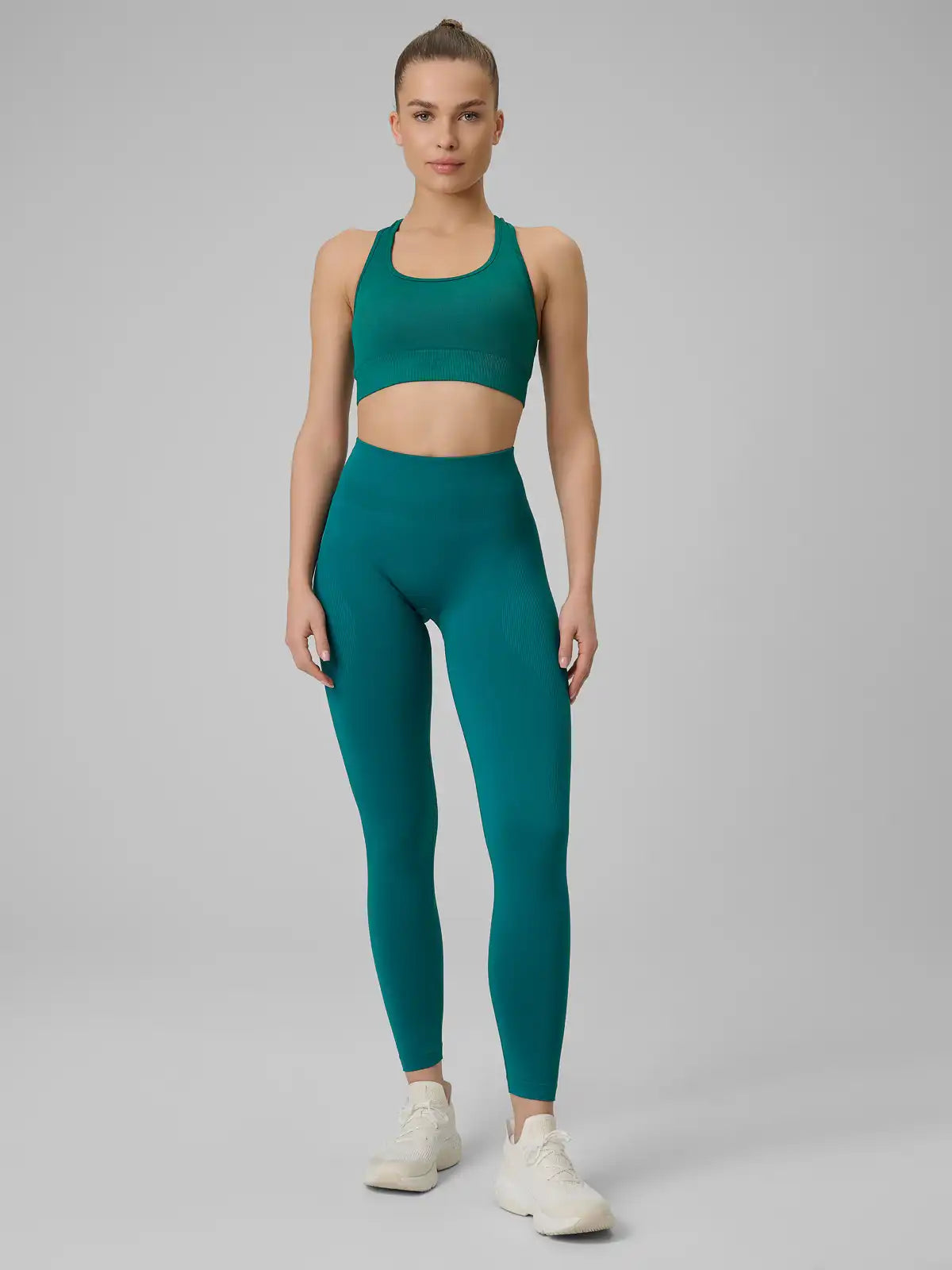 Legging Esportiva Feminina Multi Active - Verde petróleo | 4F