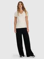 Camiseta Sportstyle slim - Creme | 4F