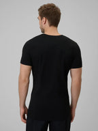 Camiseta Slim Masculina Sportstyle - Preto | 4F