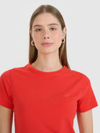 Camiseta Sportstyle slim - Vermelha | 4F