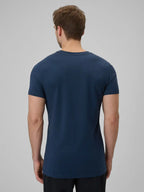 Camiseta Slim Masculina Sportstyle - Marinho | 4F