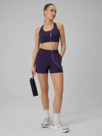 Shorts Feminino Multi Active Quick-drying - Roxo Escuro | 4F