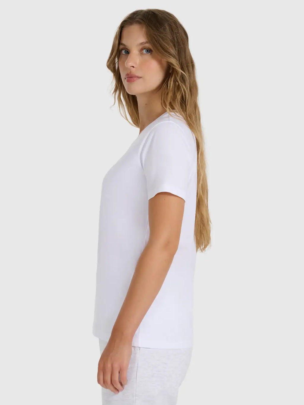 Camiseta Sportstyle regular - Branca | 4F