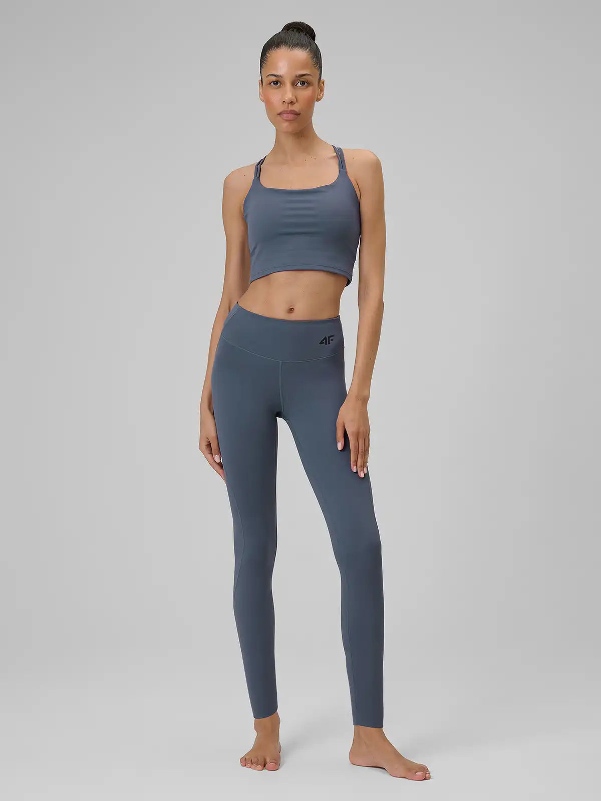 Legging Feminina Yoga Quick-drying - Azul Marinho | 4F