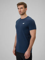 Camiseta Slim Masculina Sportstyle - Marinho | 4F