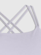 Top Cropped Feminino Yoga Quick-drying - Roxo Claro | 4F