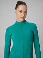 Moletom Esportivo Feminino Quick-Drying Multi Active - Verde petróleo | 4F