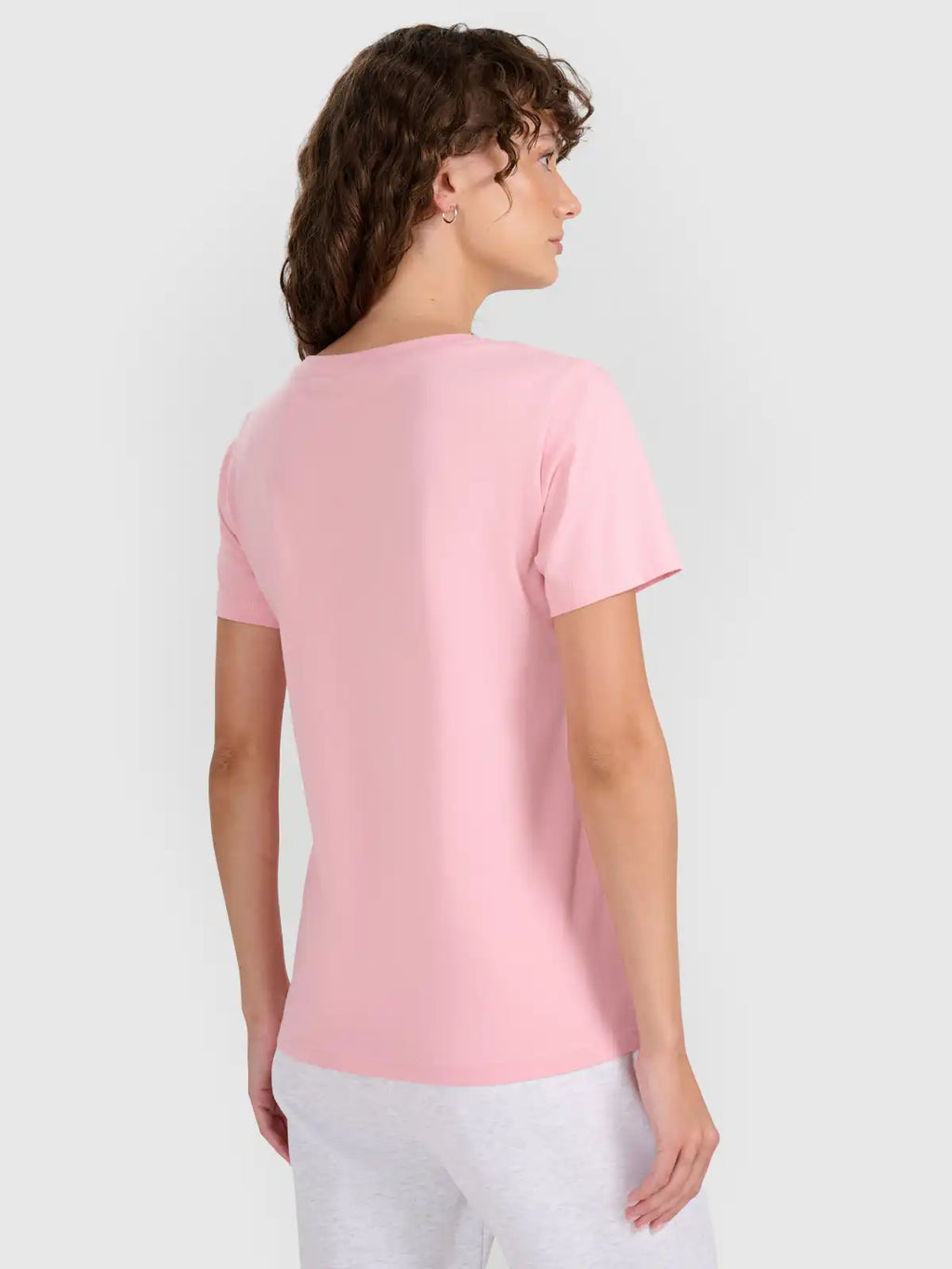 Camiseta Sportstyle regular - Rosa Claro | 4F