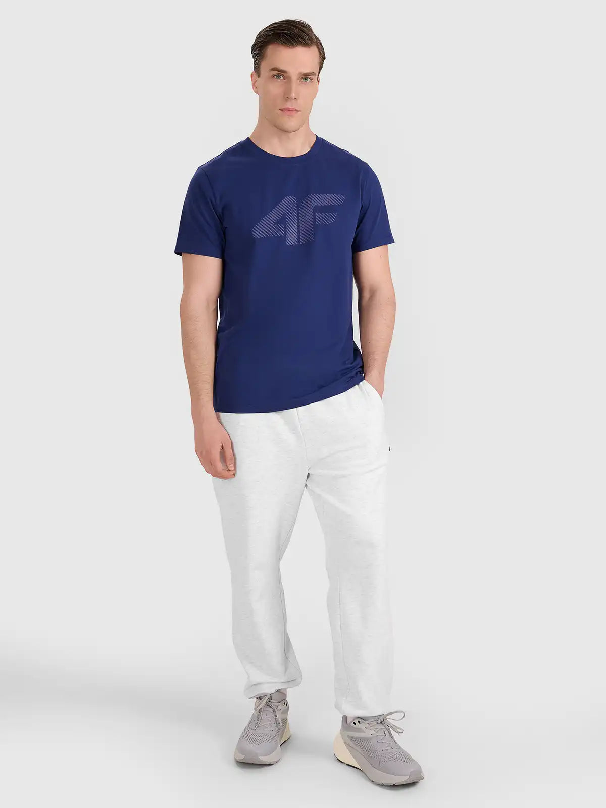 Camiseta Sportstyle - Azul Marinho | 4F