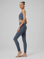 Legging Feminina Yoga Quick-drying - Azul Marinho | 4F