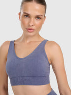Top Esportivo Yoga - Azul Escuro | 4F