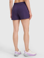 Shorts Feminino Multi Active Quick-drying - Roxo Escuro | 4F