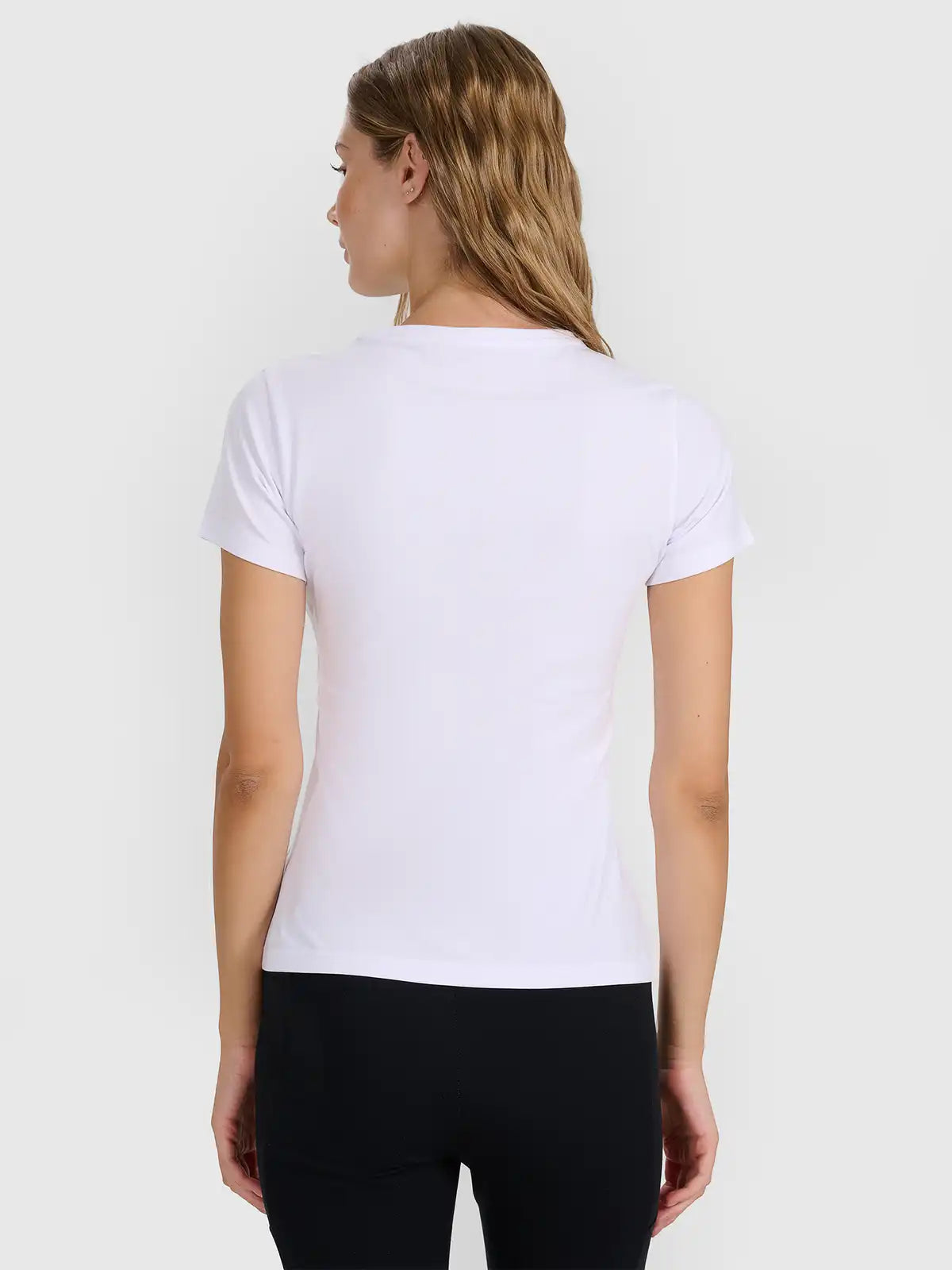 Camiseta Sportstyle slim - Branca | 4F