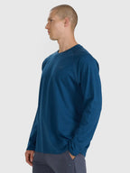 Camiseta Manga Longa Sportstyle - Azul | 4F