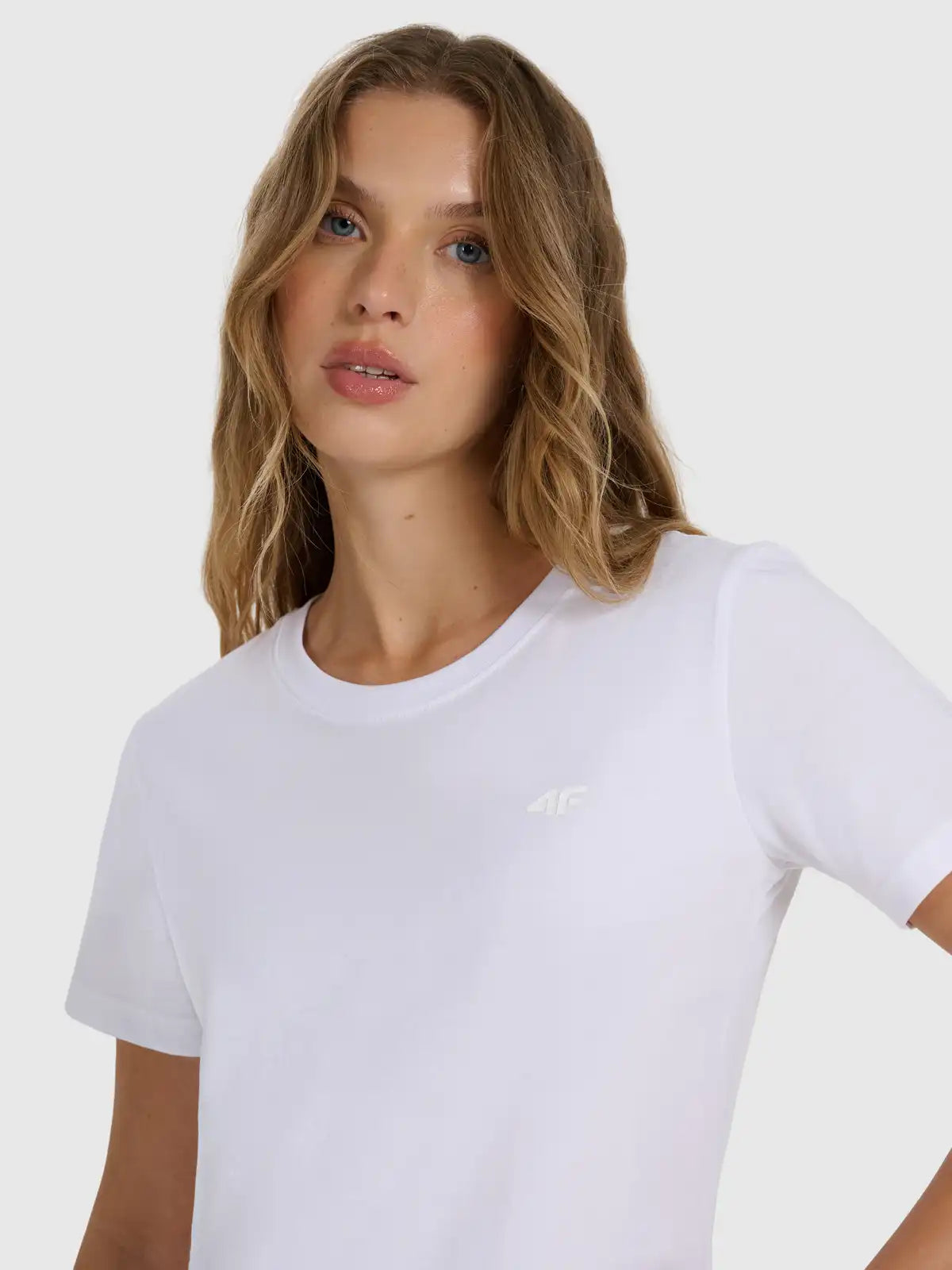 Camiseta Sportstyle regular - Branca | 4F