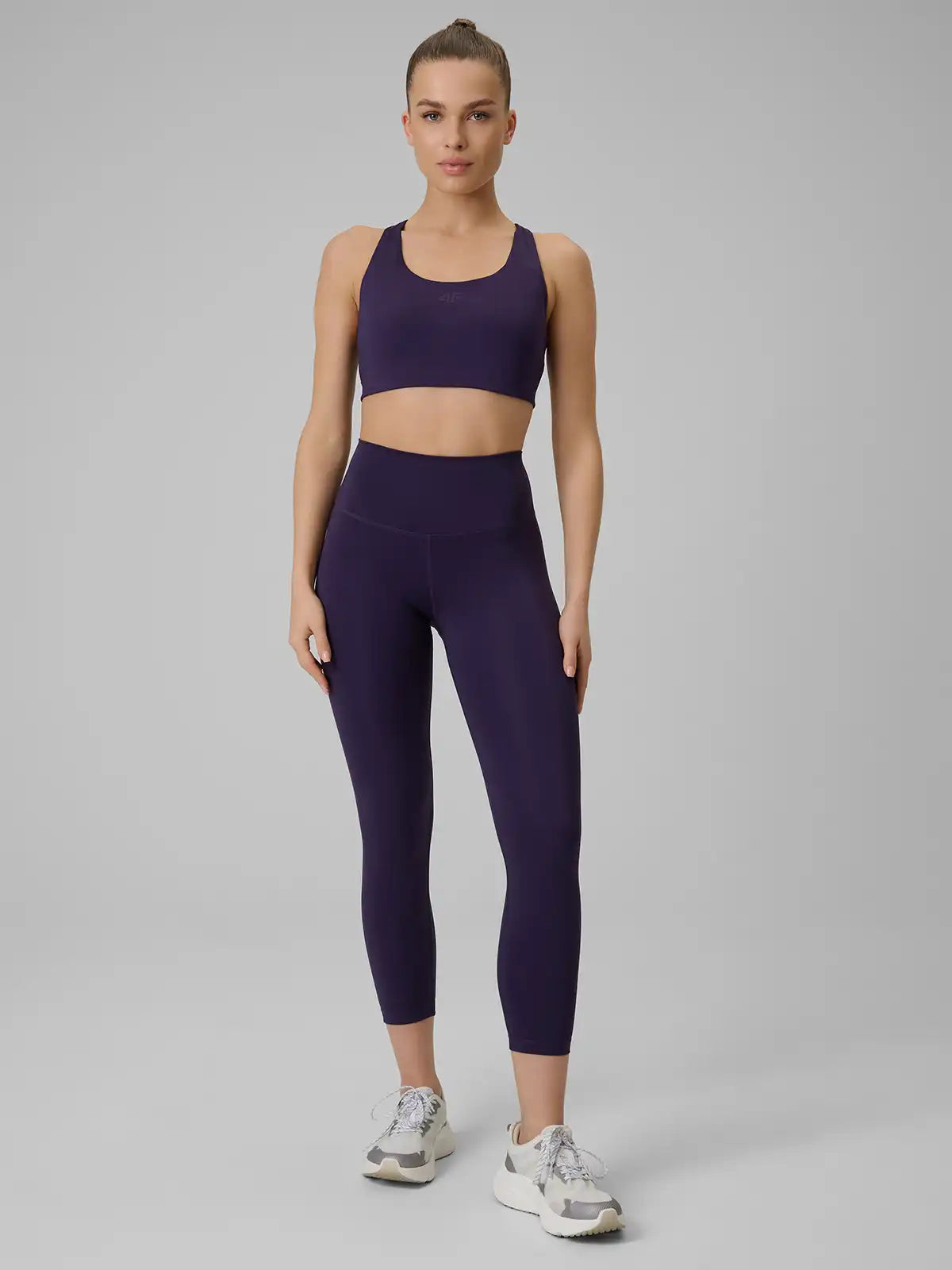 Legging Esportiva Feminina Quick-Drying Multi Active - Roxo escuro | 4F