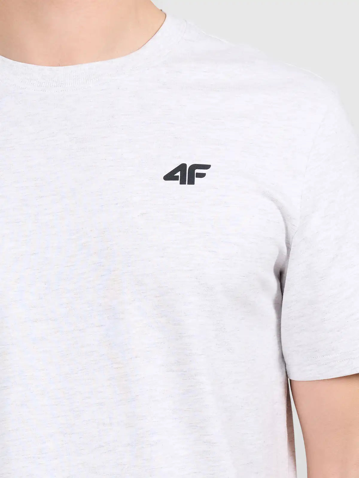 Camiseta Masculina Sportstyle - Cinza claro mesclado | 4F