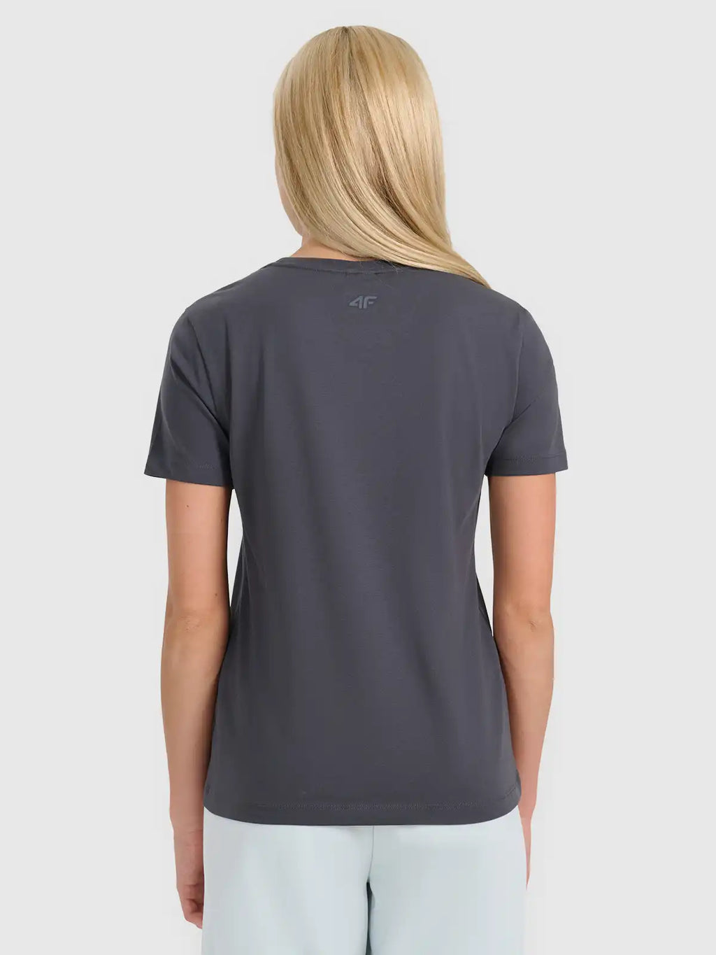 Camiseta Sportstyle regular - Chumbo | 4F