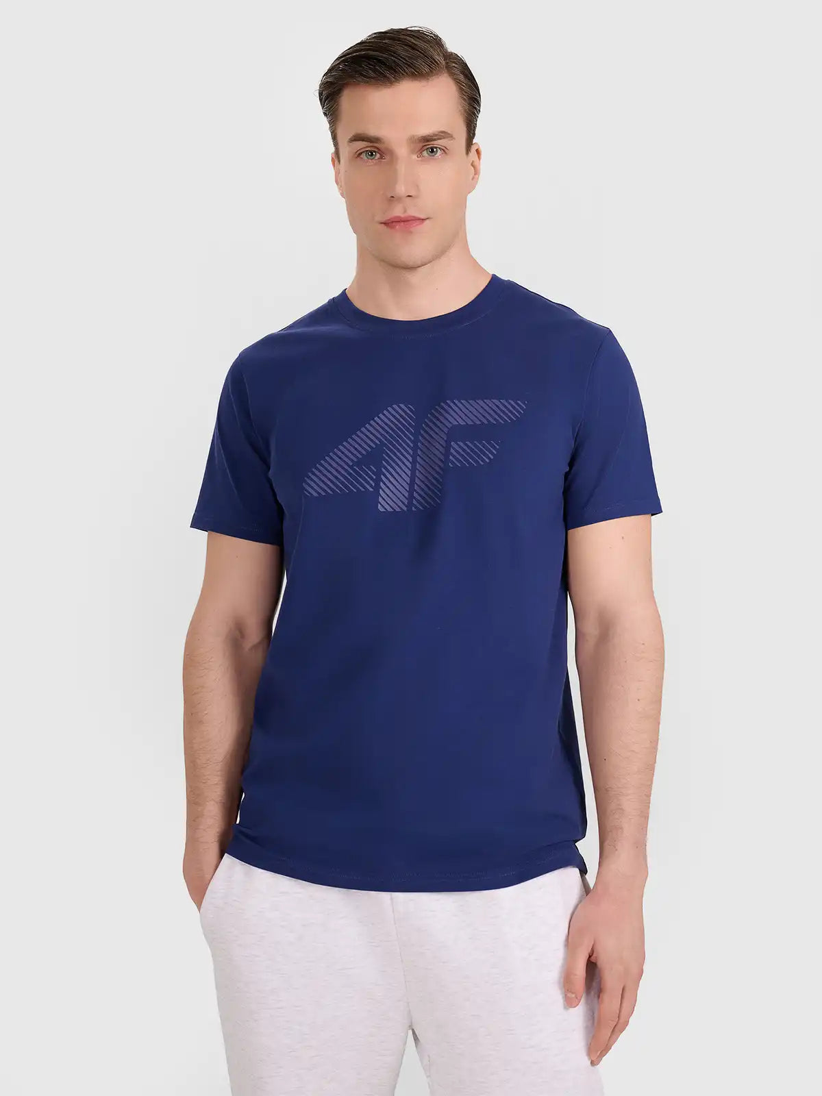 Camiseta Sportstyle - Azul Marinho | 4F