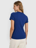 Camiseta Sportstyle slim - Azul Marinho | 4F