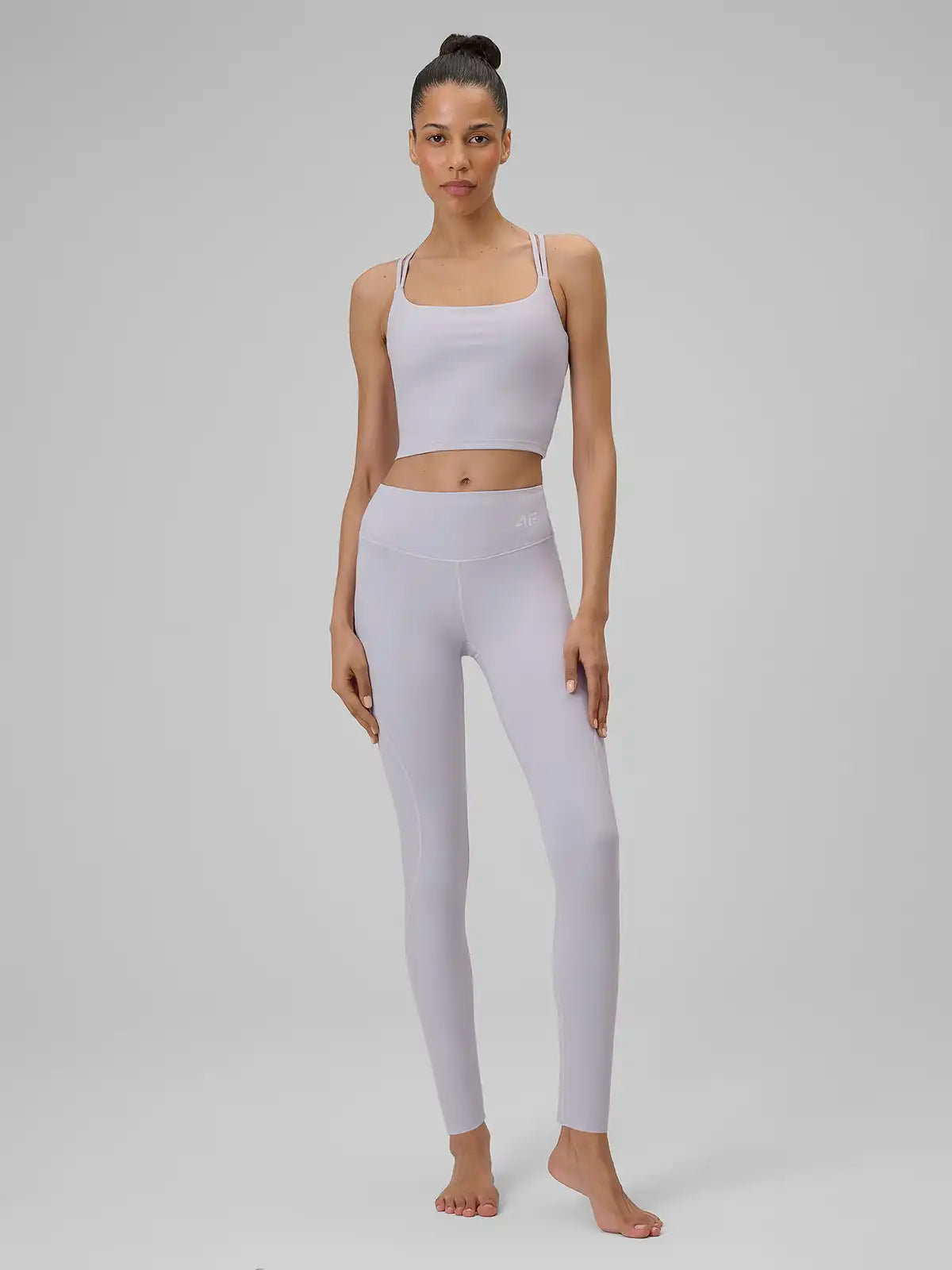 Top Cropped Feminino Yoga Quick-drying - Roxo Claro | 4F