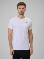 Camiseta Slim Masculina Sportstyle - Branco | 4F