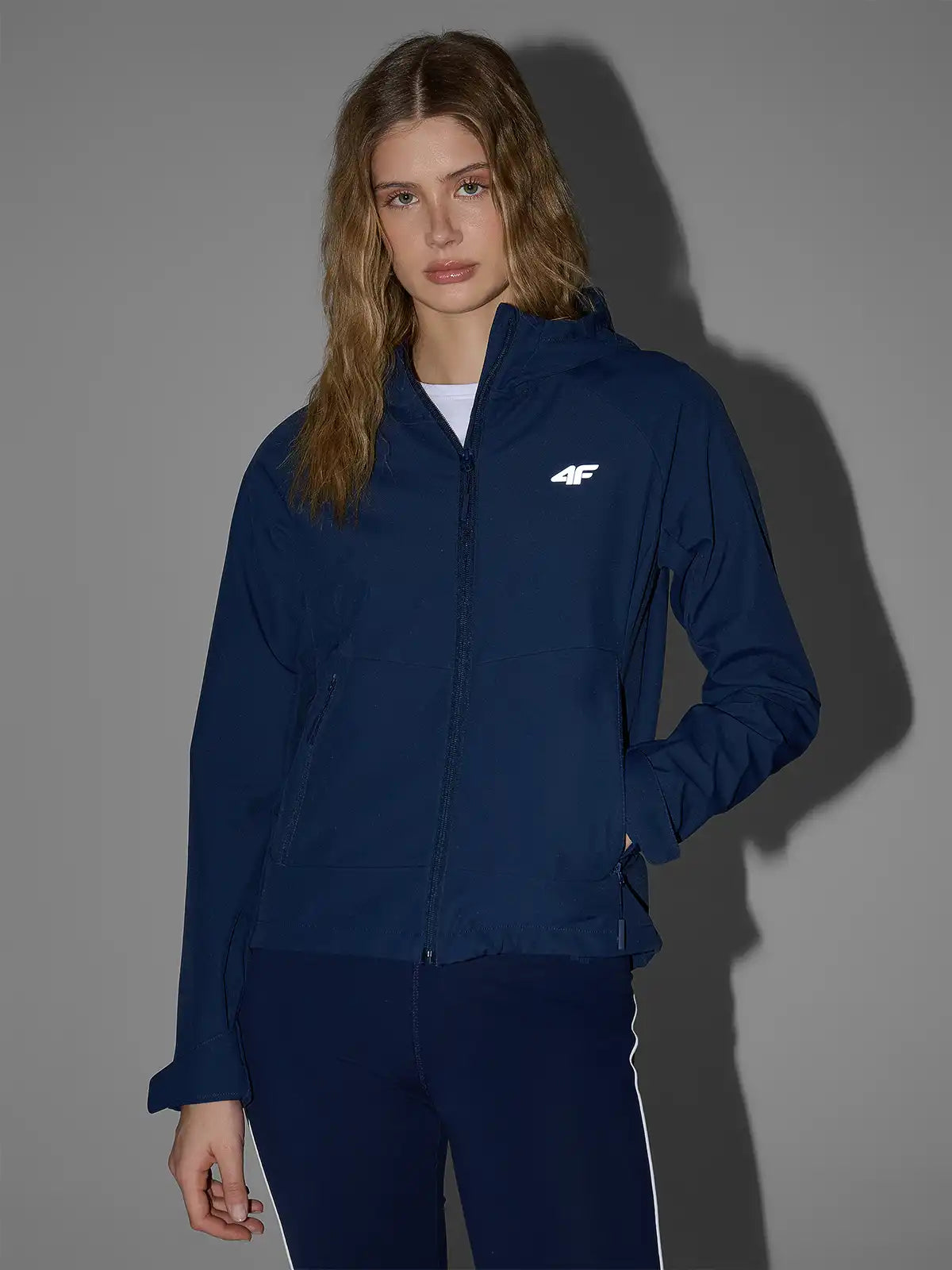 Jaqueta Softshell Feminina com Membrana 5000 Multi active - Azul Marinho | 4F