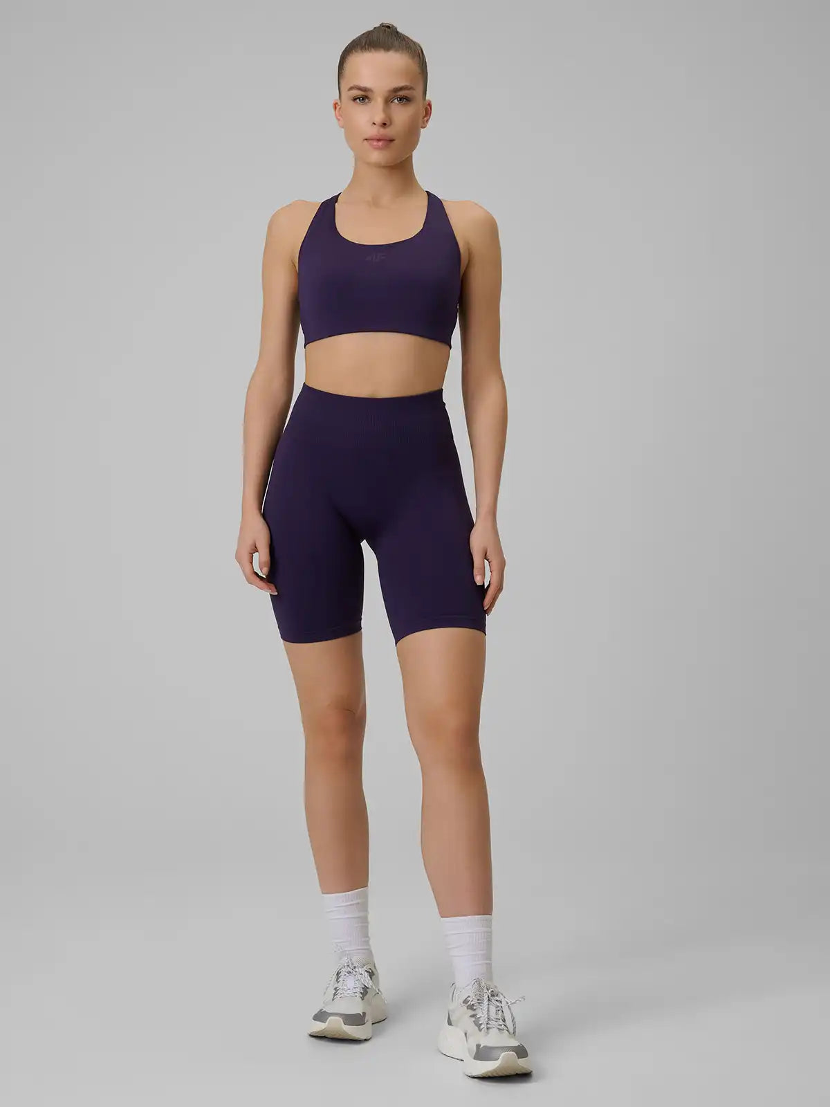 Bermuda Legging Feminina Multi Active - Roxo escuro | 4F