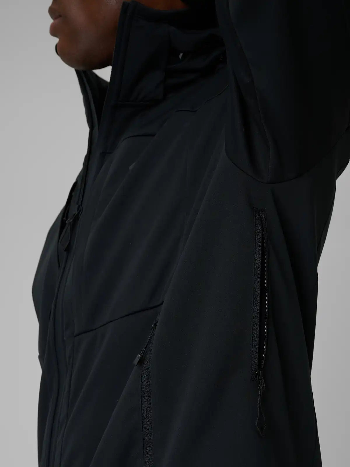 Jaqueta Softshell Masculina Trekking com Membrana 8000 - Preto | 4F