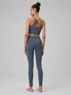 Legging Feminina Yoga Quick-drying - Azul Marinho | 4F