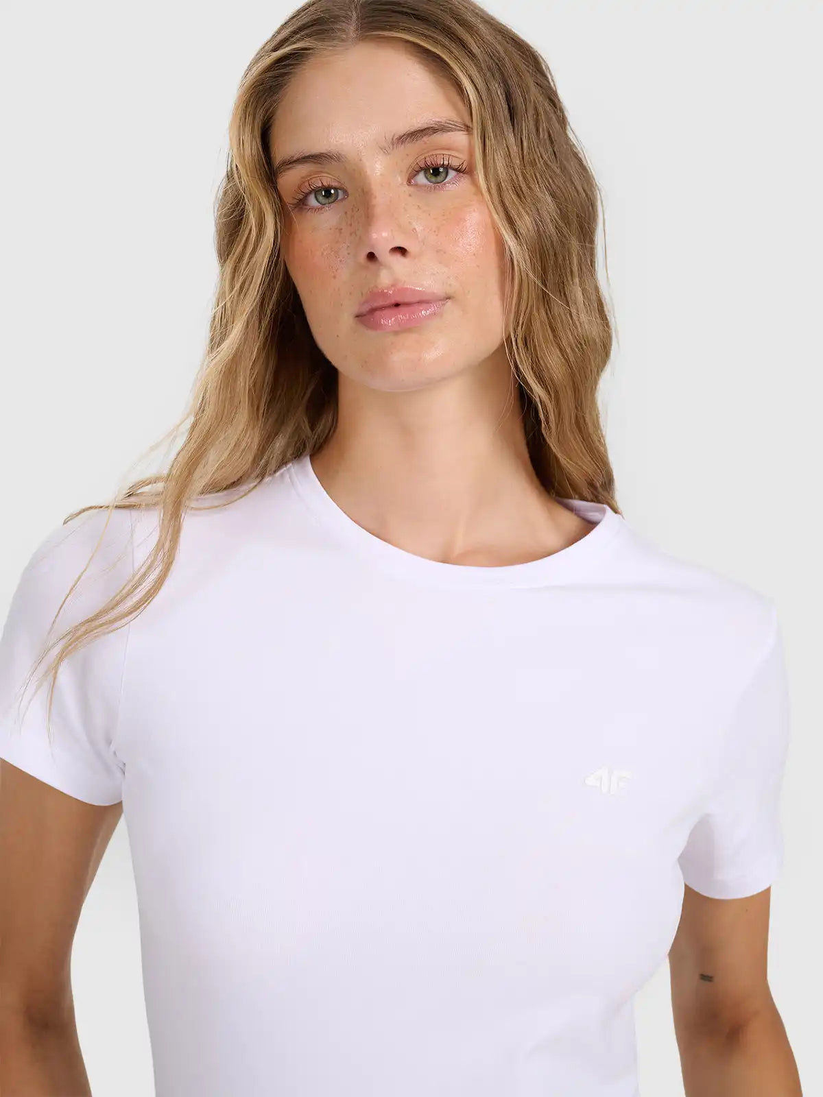 Camiseta Sportstyle slim - Branca | 4F