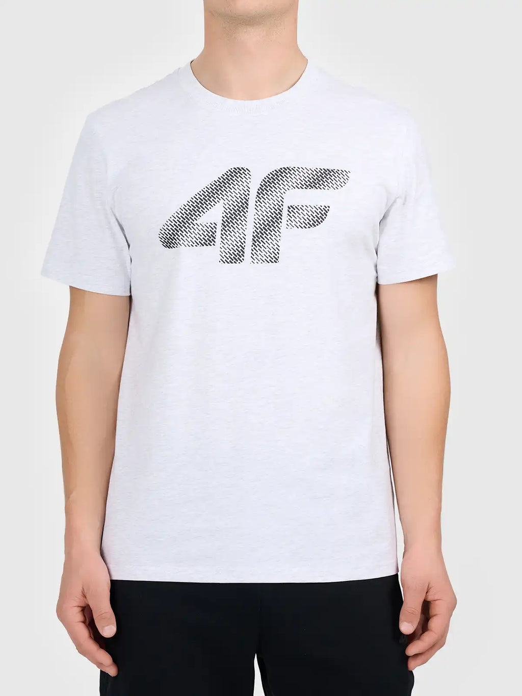 Camiseta Masculina Sportstyle - Cinza claro mesclado | 4F