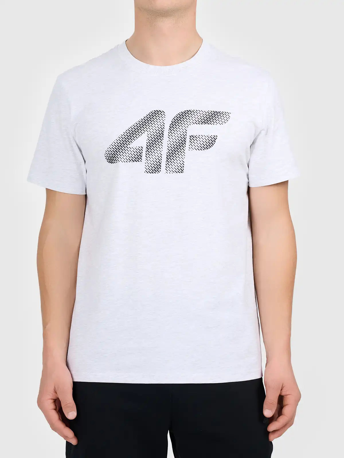 Camiseta Masculina Sportstyle - Cinza claro mesclado | 4F