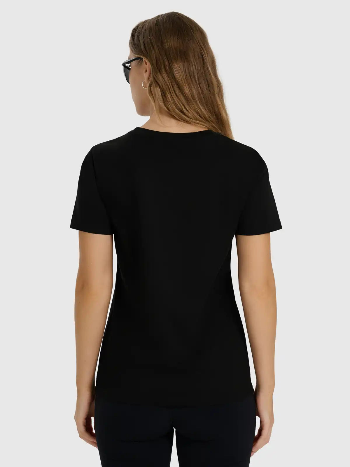 Camiseta Sportstyle regular - Preta | 4F