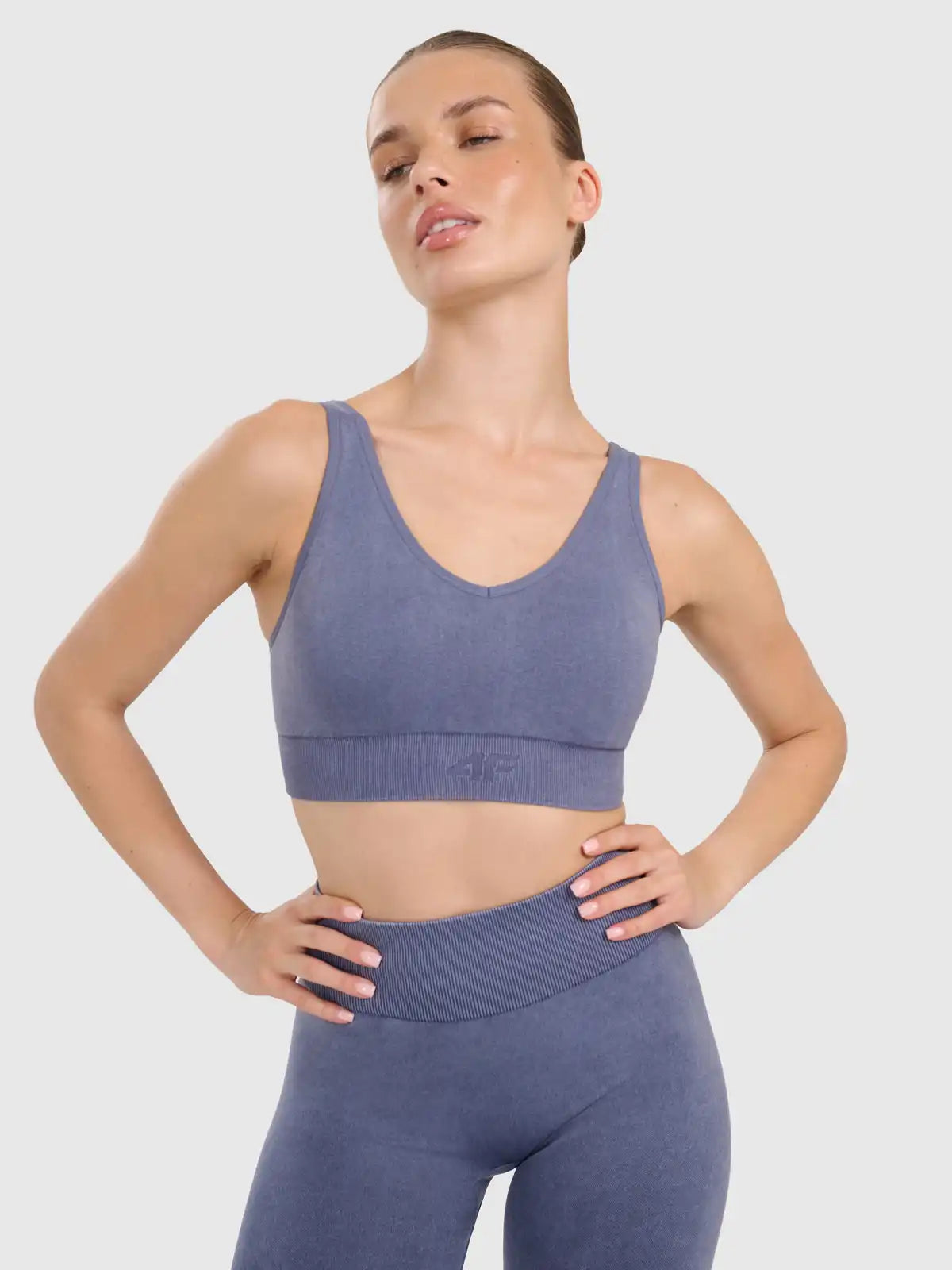Top Esportivo Yoga - Azul Escuro | 4F