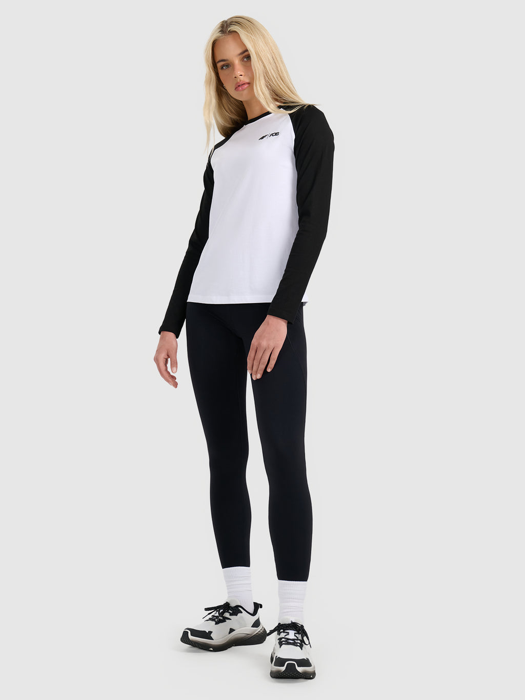 Camiseta Manga Longa Sportstyle - Branca | 4F