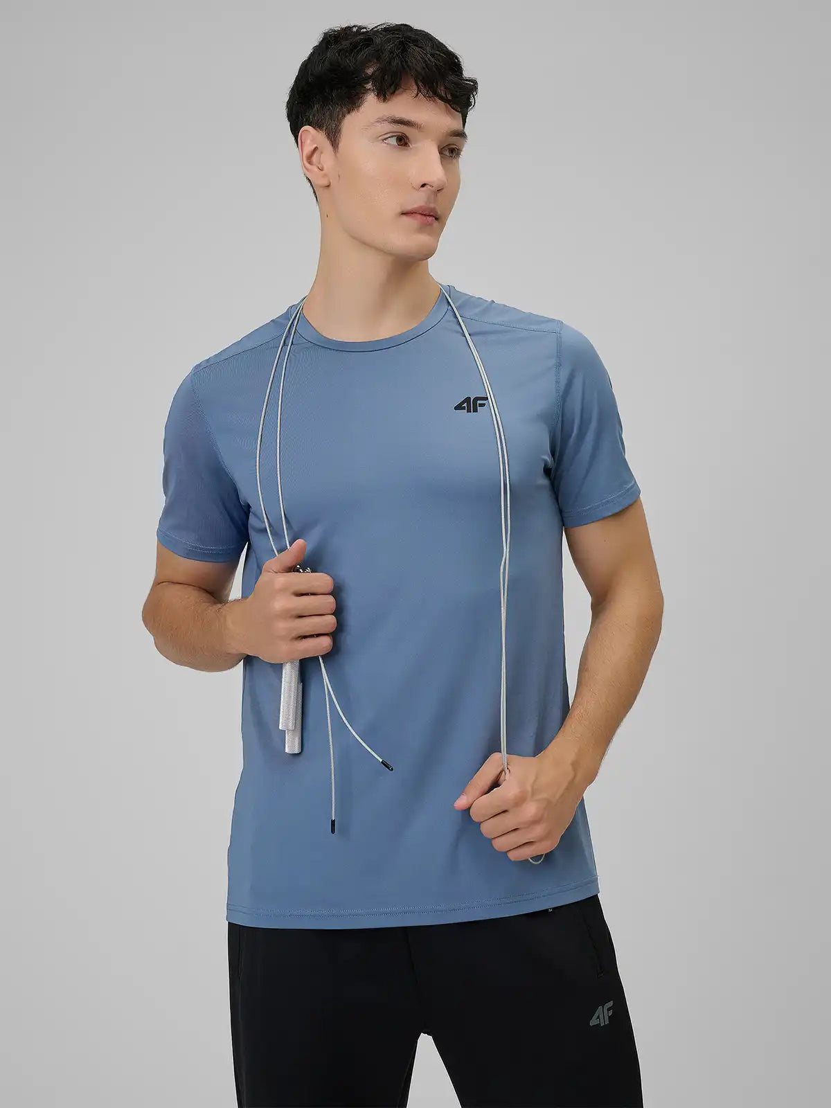 Camiseta Esportiva Masculina Multi Active Quick-drying - Azul Cobalto | 4F