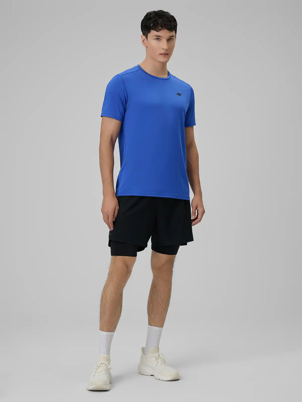 Camiseta Esportiva Masculina Multi Active Quick-drying - Azul Marinho | 4F