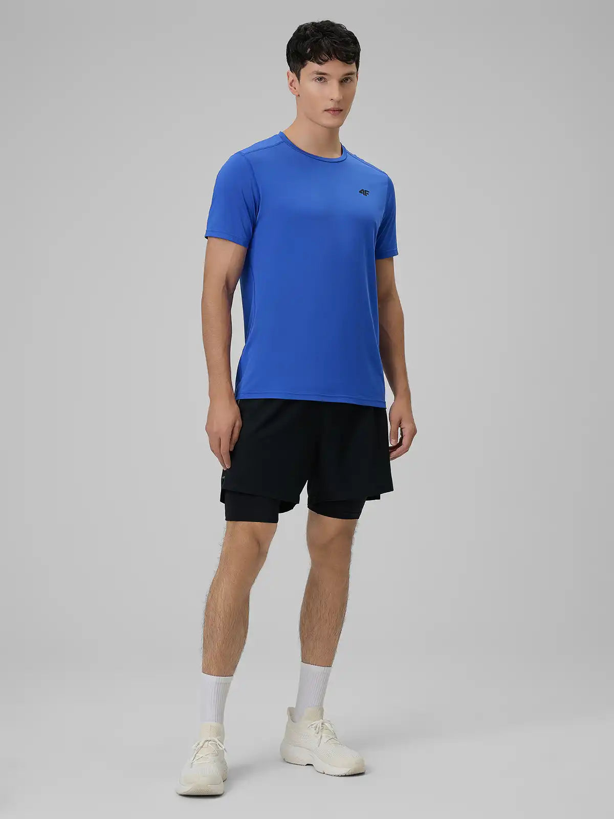 Camiseta Esportiva Masculina Multi Active Quick-drying - Azul Marinho | 4F