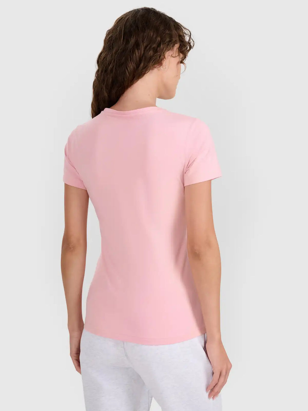 Camiseta Sportstyle slim - Rosa Claro | 4F