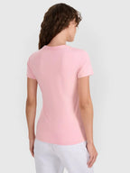 Camiseta Sportstyle slim - Rosa Claro | 4F