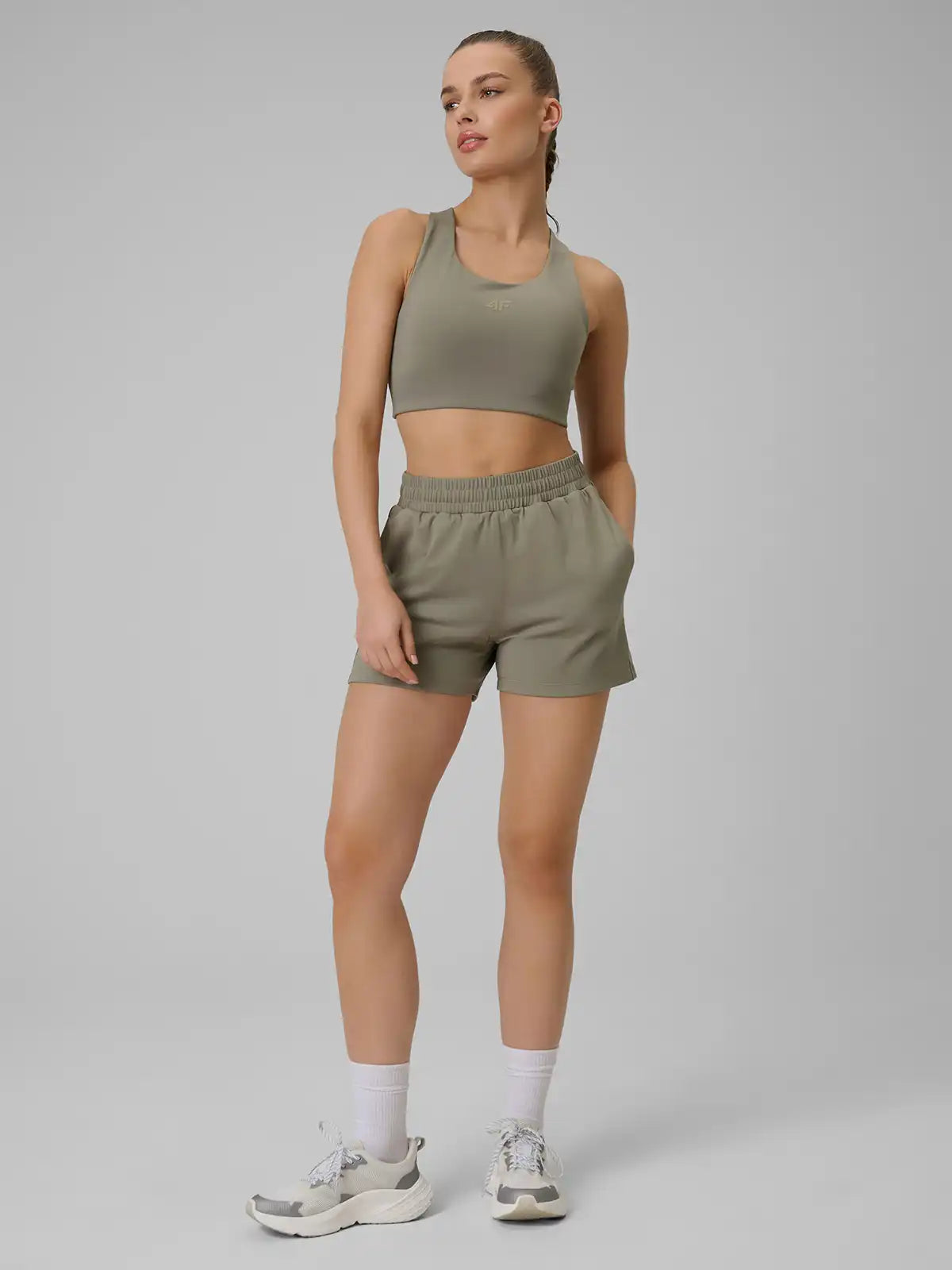 Shorts Feminino Multi Active Quick-drying - Verde | 4F