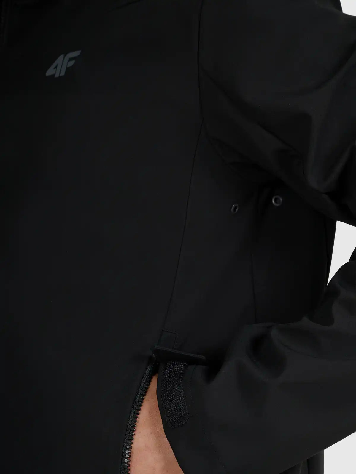 Jaqueta Softshell Masculina com Membrana 5000 - Preto | 4F