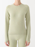 Camiseta Manga Longa FNK Yoga - Verde Claro | 4F