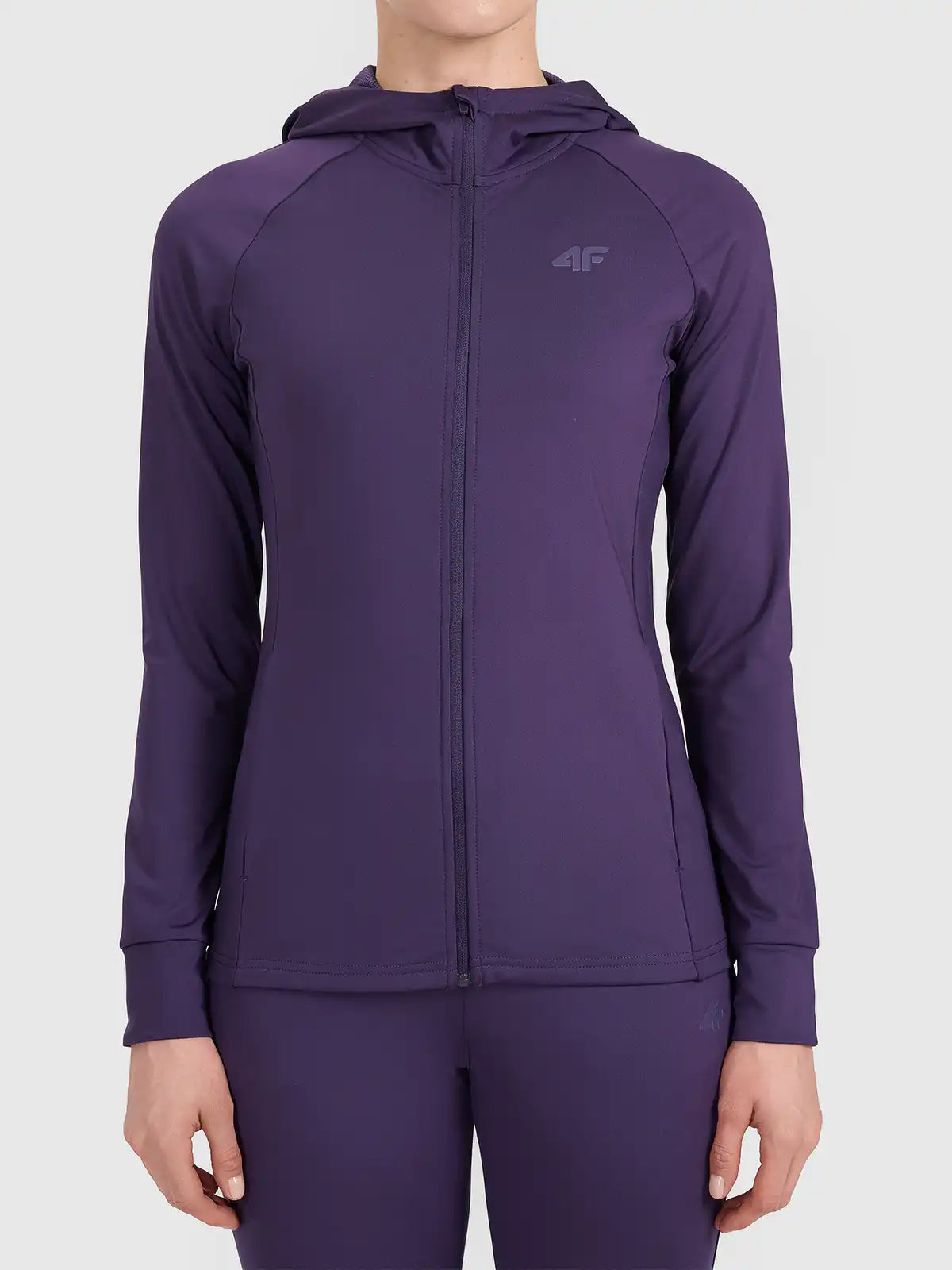 Moletom Esportivo Feminino Quick-Drying Multi Active - Roxo escuro | 4F