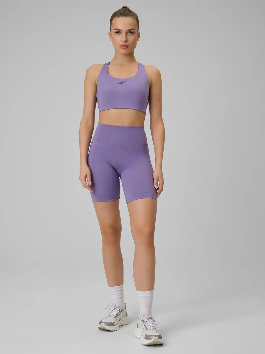 Bermuda Legging Feminina Multi Active - Roxo | 4F