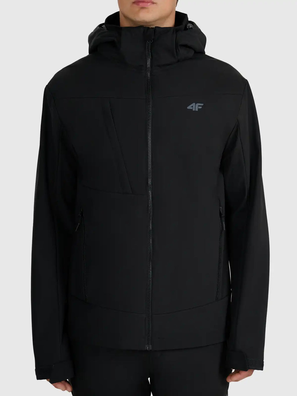 Jaqueta Softshell Masculina com Membrana 5000 - Preto | 4F