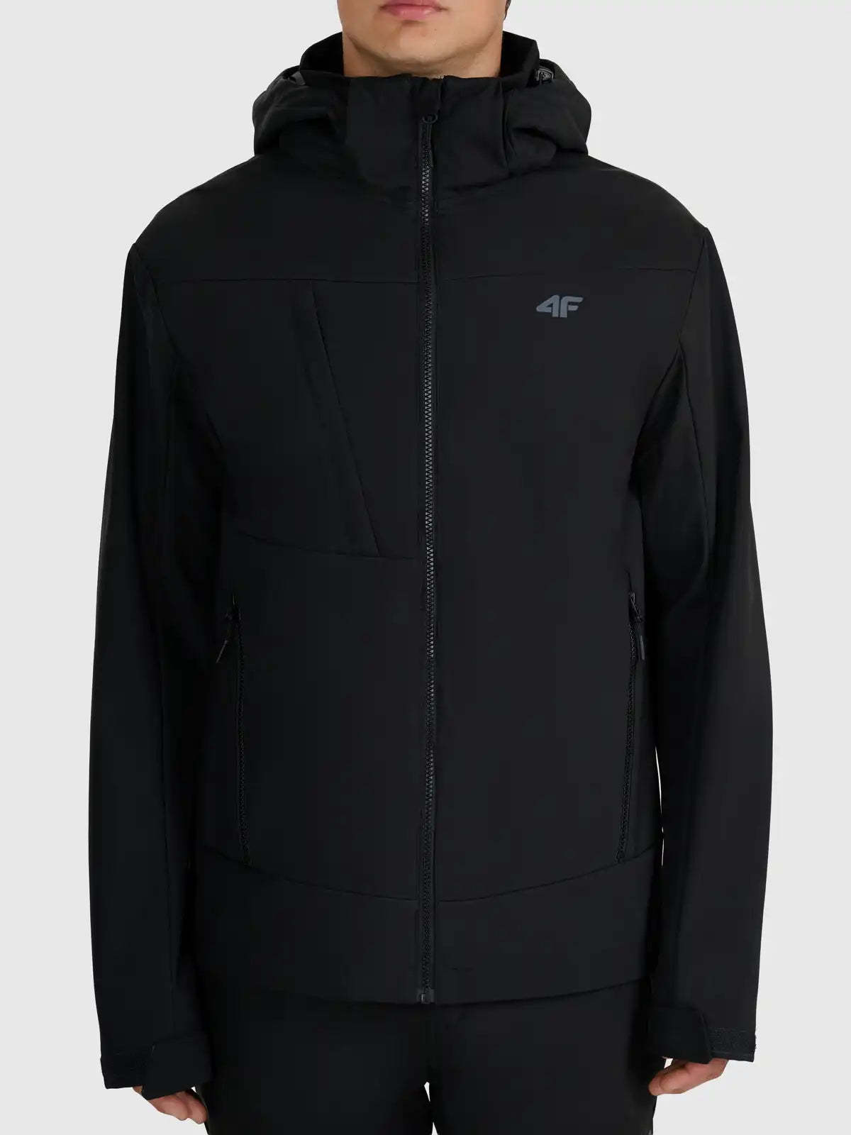 Jaqueta Softshell Masculina com Membrana 5000 - Preto | 4F
